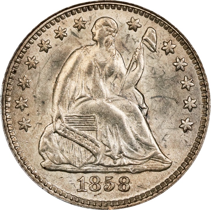 1858 H10c Over Inverted Date MS thumbnail 5