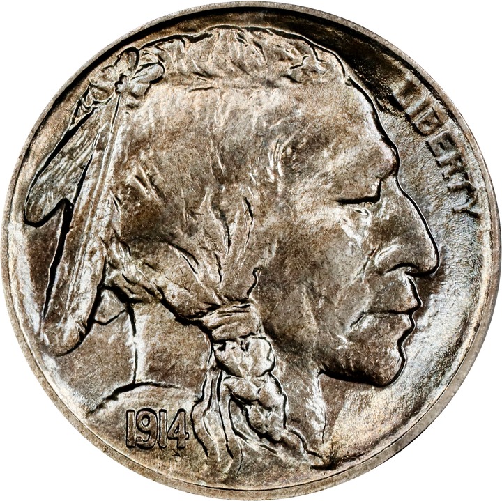 Image for 1914-S 5c MS66 CAC