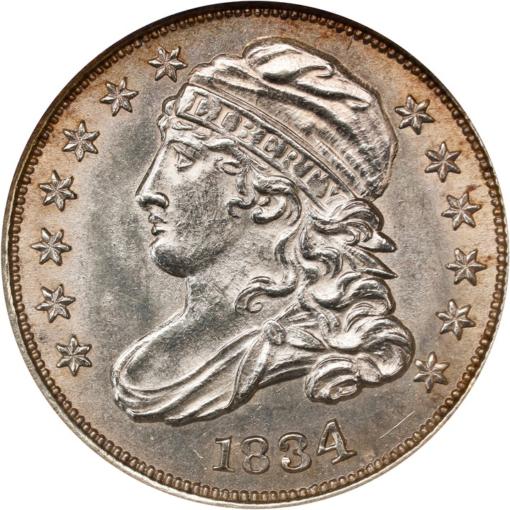 1834 10c Large 4 MS61 thumbnail 5