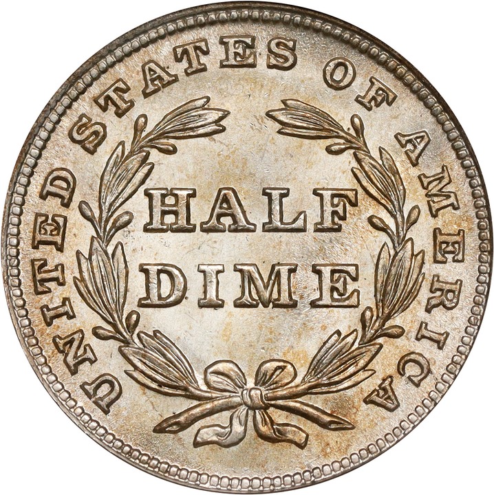1839 H10c No Drapery MS67 thumbnail 2