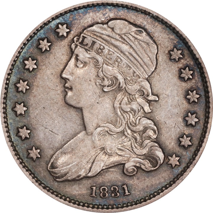1831 25c Small Letters VF30 CAC thumbnail 24