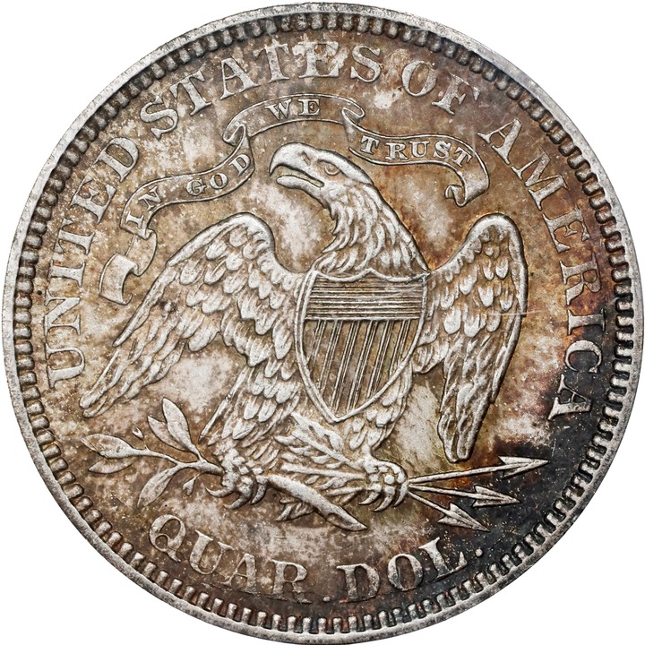 1876 25c MS64 thumbnail 2