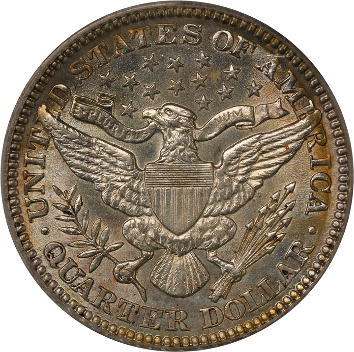 1912 25c MS62 CAC thumbnail 2