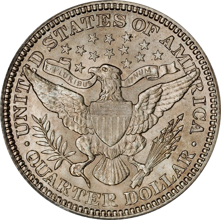 1909 25c MS64 thumbnail 4