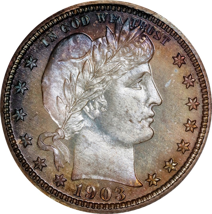 Image for 1903 25c PR66