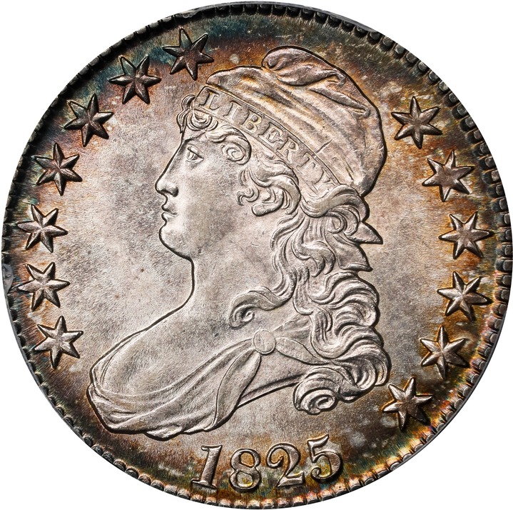 Image for 1825 50c MS63 CAC
