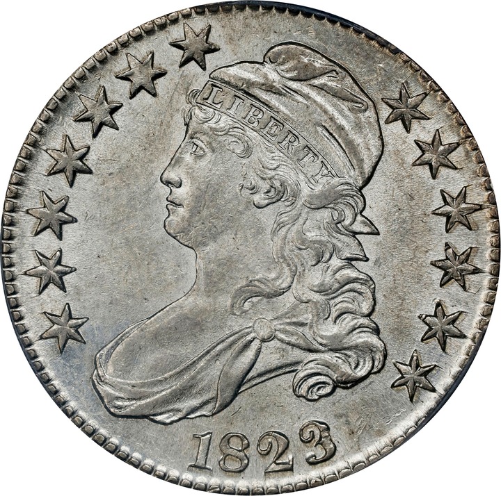 Image for 1823 50c Ugly 3 MS60