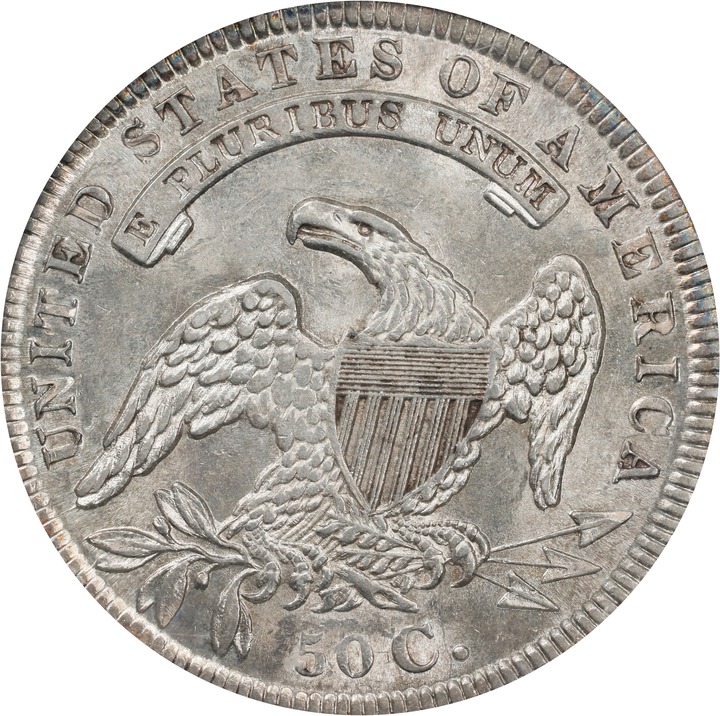 1834 50c Large Date, Small Letters AU53 thumbnail 11