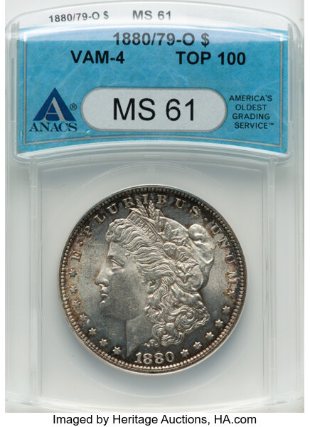 1880/79-O $1  Crossbar, VAM-4 MS thumbnail 4