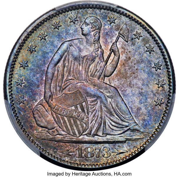 1873-S 50c Arrows MS thumbnail 4
