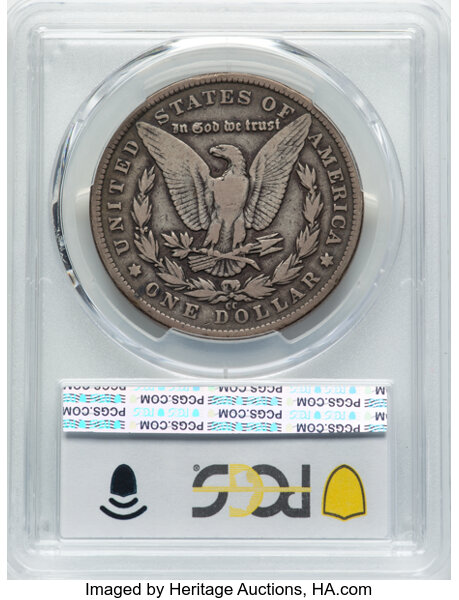 1881-CC $1 VG10 CAC thumbnail 4