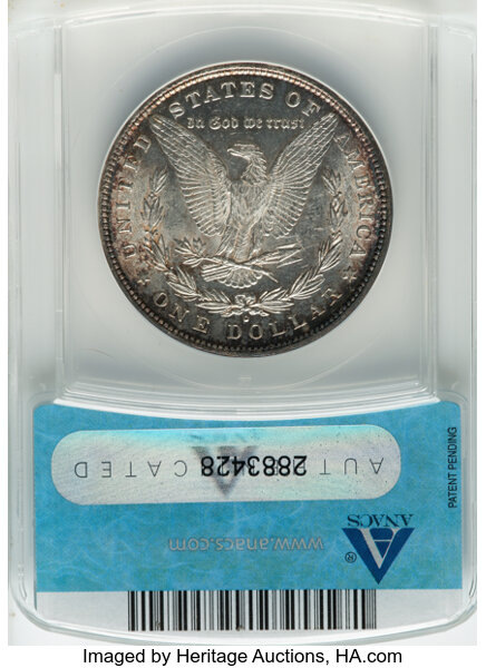 1880/79-O $1  Crossbar, VAM-4 MS61 thumbnail 6