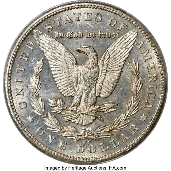 1889-CC $1 MS62 CAC thumbnail 2