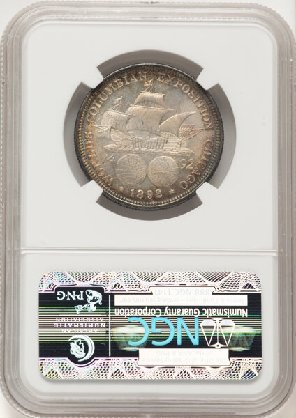 1892 Columbian Exposition Half dollar MS Values | Greysheet