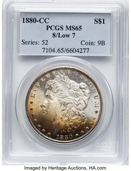 1880-CC $1  8/7, Low 7, VAM-6 MS thumbnail 5