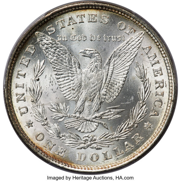 1878 8TF $1  Doubled Reverse, VAM-17 MS65 CAC thumbnail 2