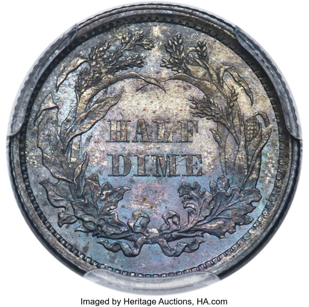1860 Half Dime MS Values | Greysheet