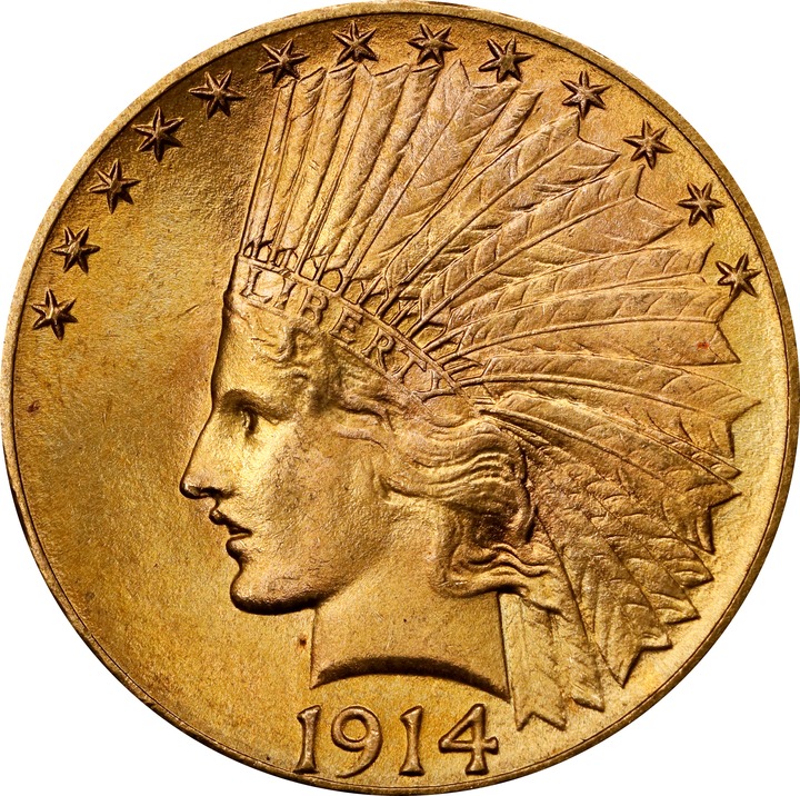 1914-D $10  MS thumbnail 10