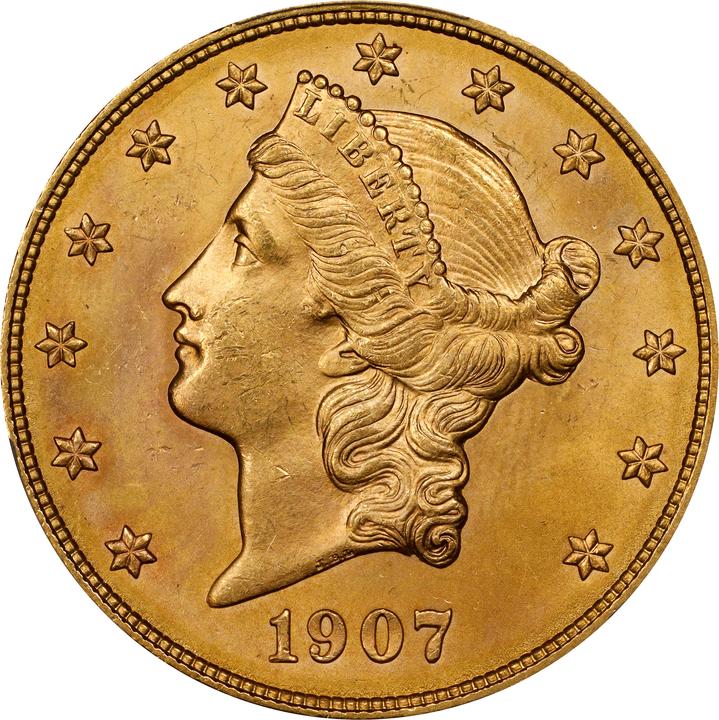 1907-D $20  MS thumbnail 12