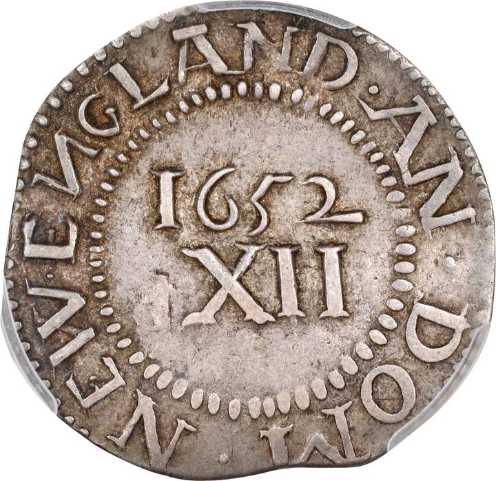 1652 Shilling Pine Tree, Large Planchet MS thumbnail 17