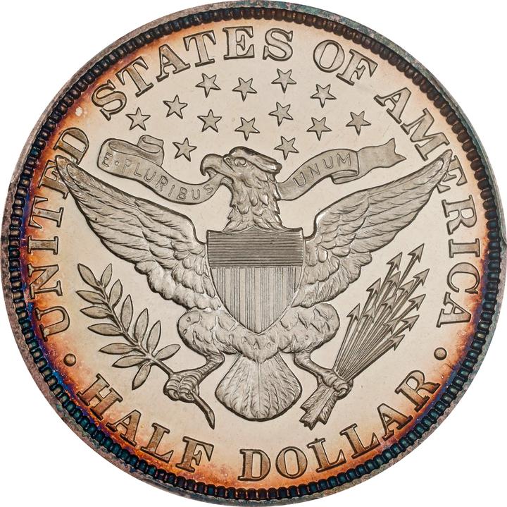 1898 50c PR DCAM PR66 DCAM CAC thumbnail 2