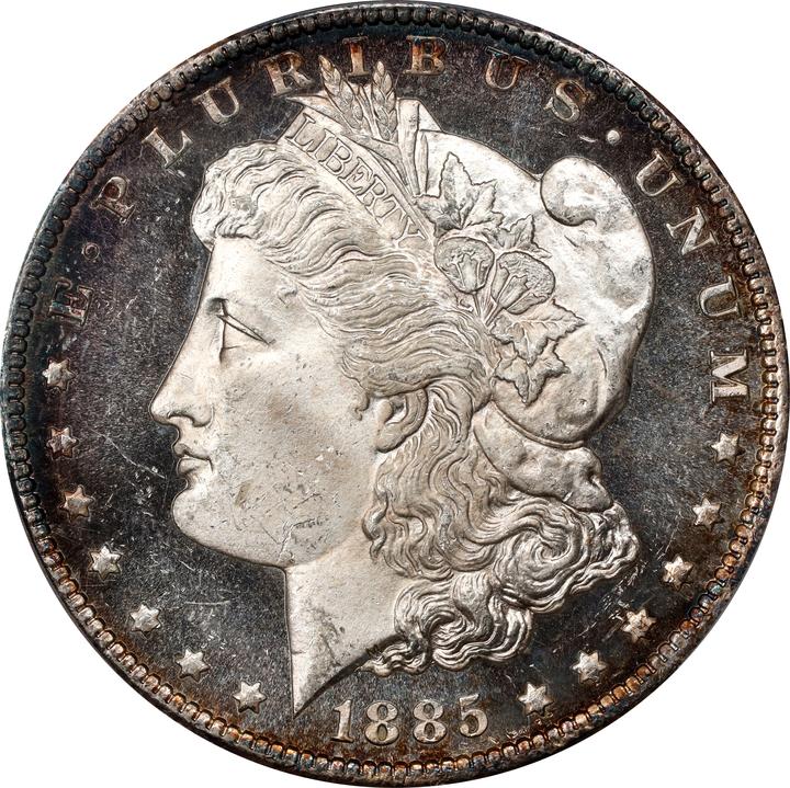 Image for 1885-CC $1  MS DMPL MS66 DMPL