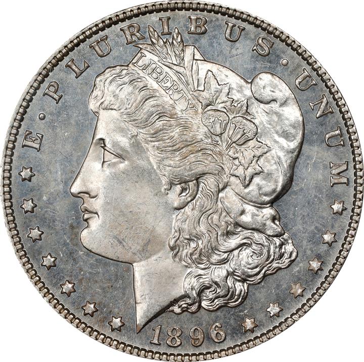 1896 $1  MS DMPL MS65 DMPL thumbnail 3