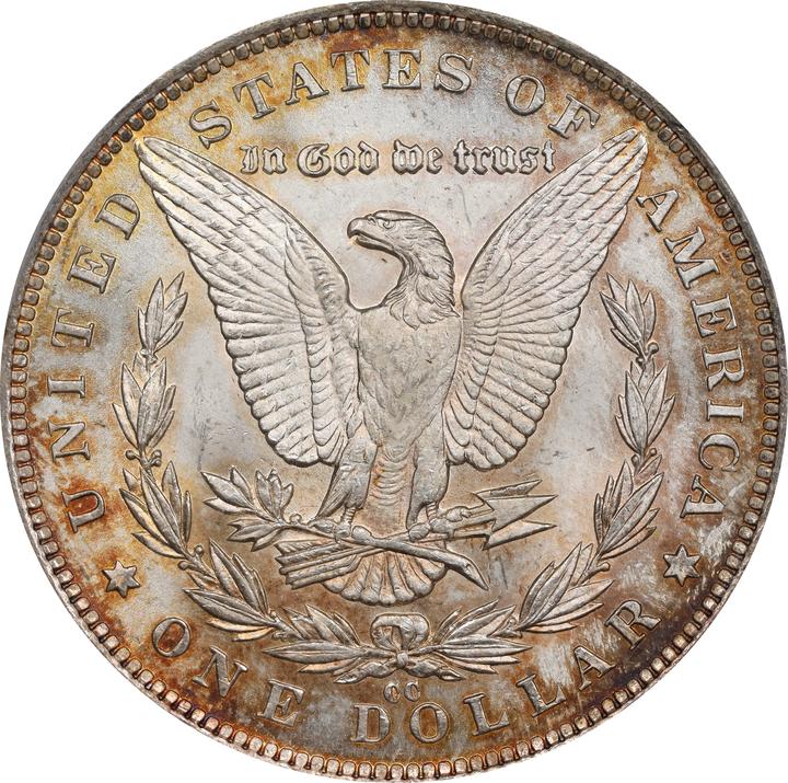 1891-CC $1  Spitting Eagle, VAM-3 MS66 thumbnail 2