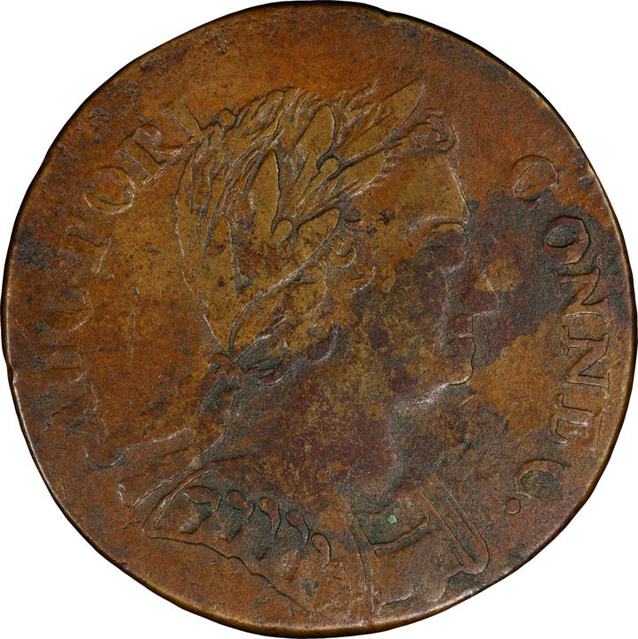 1785 Copper Connecticut, Bust Right MS BN thumbnail 13
