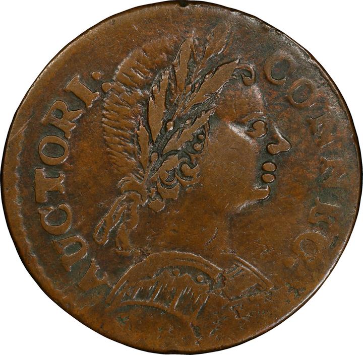 1785 Copper Connecticut, Bust Right MS BN thumbnail 15