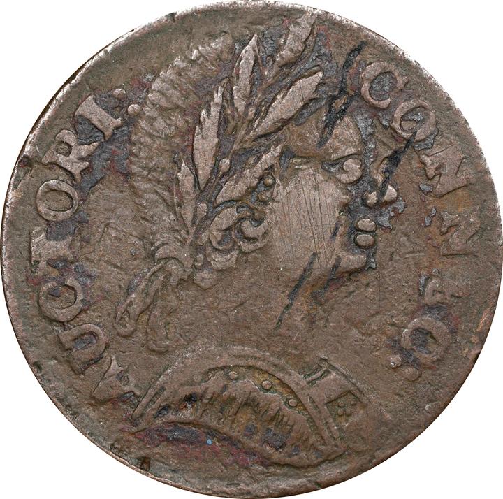 1785 Copper Connecticut, Bust Right MS BN thumbnail 16