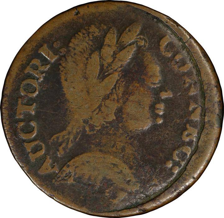 Image for 1785 Copper Connecticut, Bust Right MS BN VF20 BN