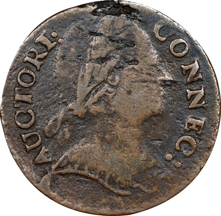 1785 Copper Connecticut, Bust Right MS BN thumbnail 20