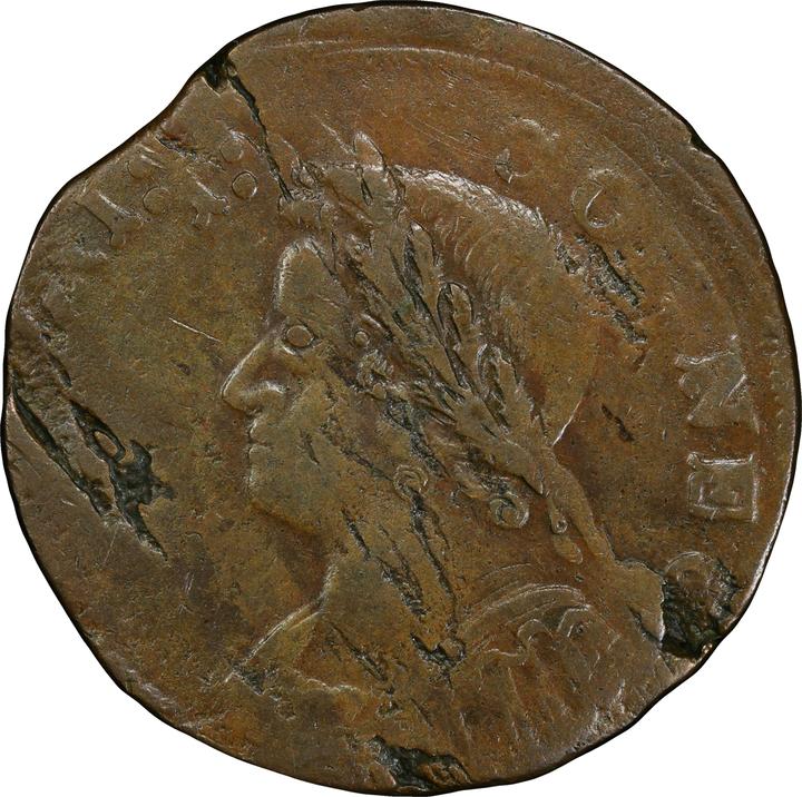 1786 Copper Connecticut, Mailed Bust Left MS BN thumbnail 18