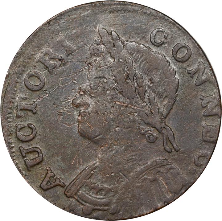 1786 Copper Connecticut, Mailed Bust Left MS BN thumbnail 20