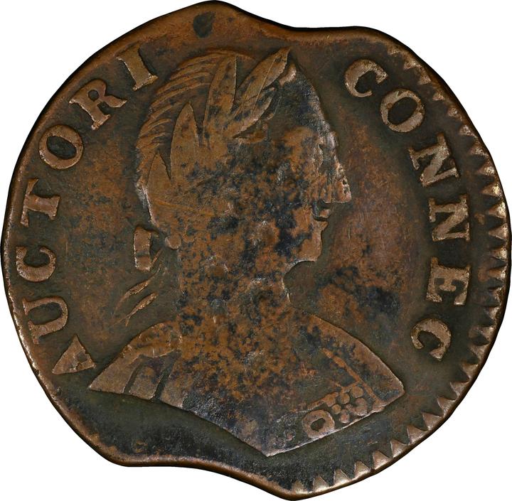 1787 Copper Connecticut, Small Head Right, ET LIB MS BN VG10 BN thumbnail 19