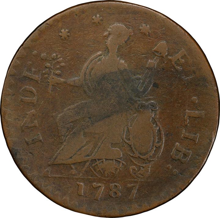 1787 Copper Connecticut, Mailed Bust Left, Laughing MS BN VG8 BN thumbnail 22