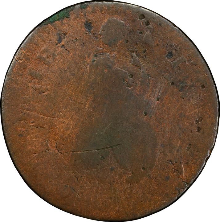 1786 Copper Connecticut, Small Head Right, ETLIB INDE MS BN thumbnail 13