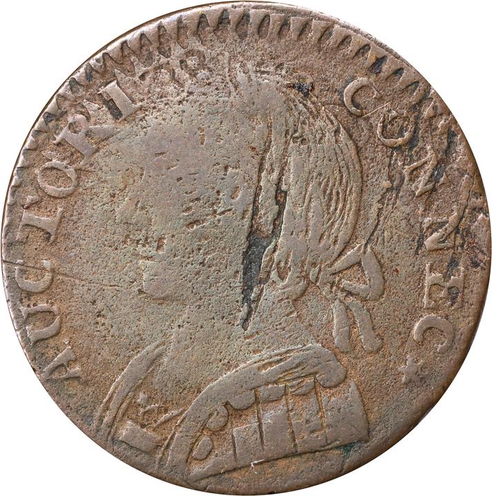 1788 Copper Connecticut, Mailed Bust Left MS BN thumbnail 8