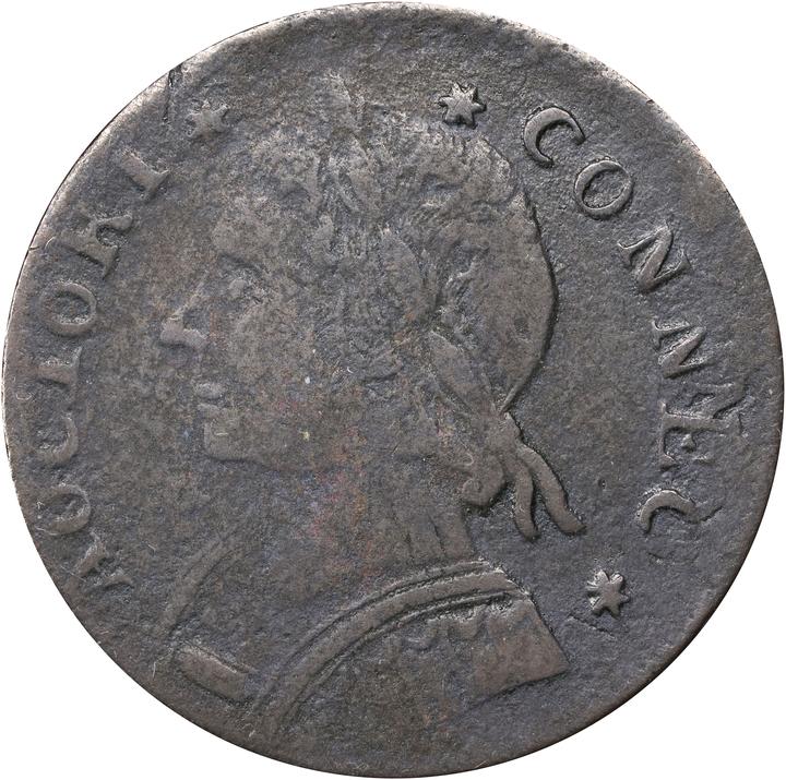 1788 Copper Connecticut, Mailed Bust Left MS BN thumbnail 10