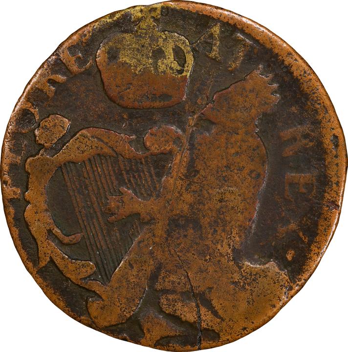 1670s 1/2 P St Patrick, New Jersey MS BN thumbnail 2