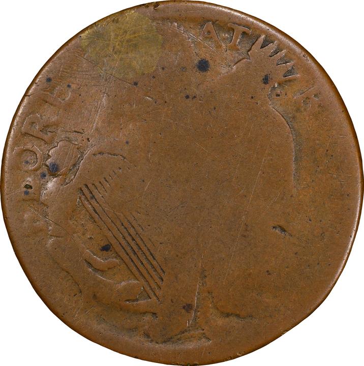 1670s 1/2 P St Patrick, New Jersey MS BN thumbnail 3