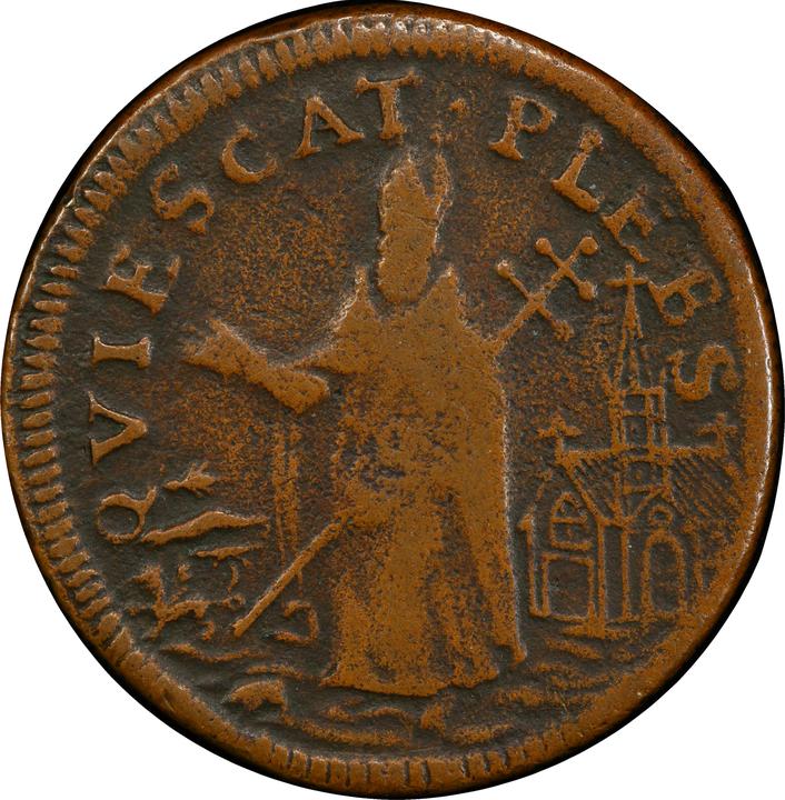 1670s Farth St Patrick, New Jersey MS BN VF20 BN thumbnail 2