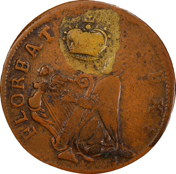 1670s Farth St Patrick, New Jersey MS BN VF20 BN thumbnail 3