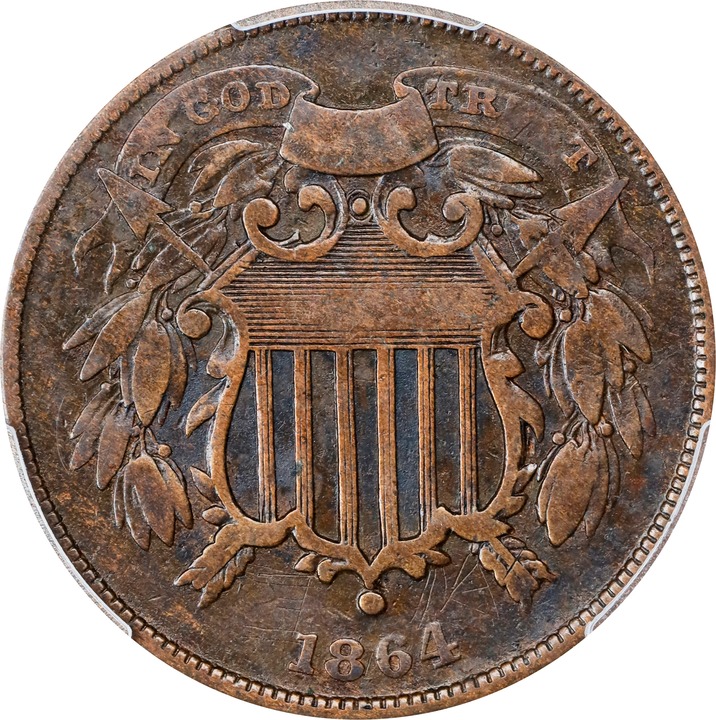 1864 2c Small Motto MS BN thumbnail 8