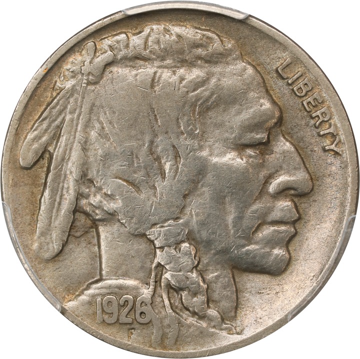 Image for 1926-S 5c AG3 CAC