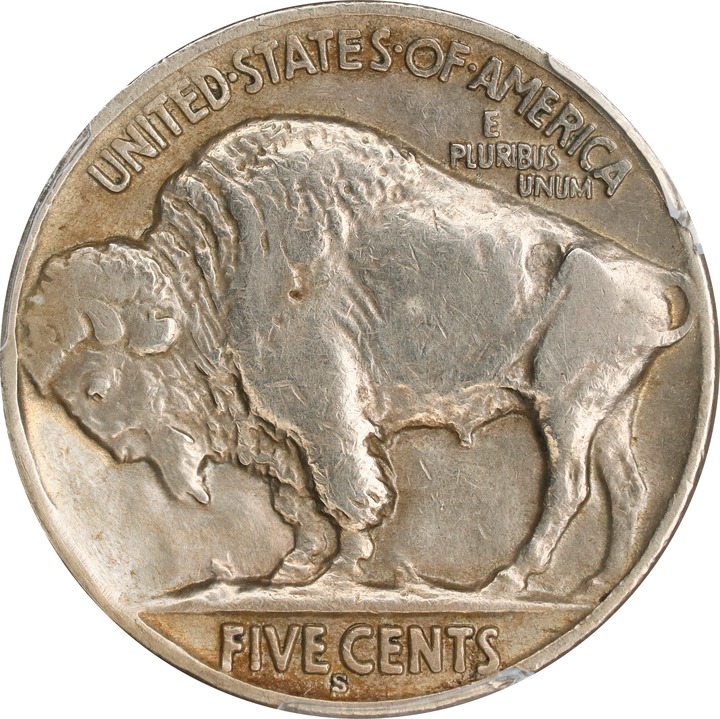 1926-S 5c AG3 CAC thumbnail 2