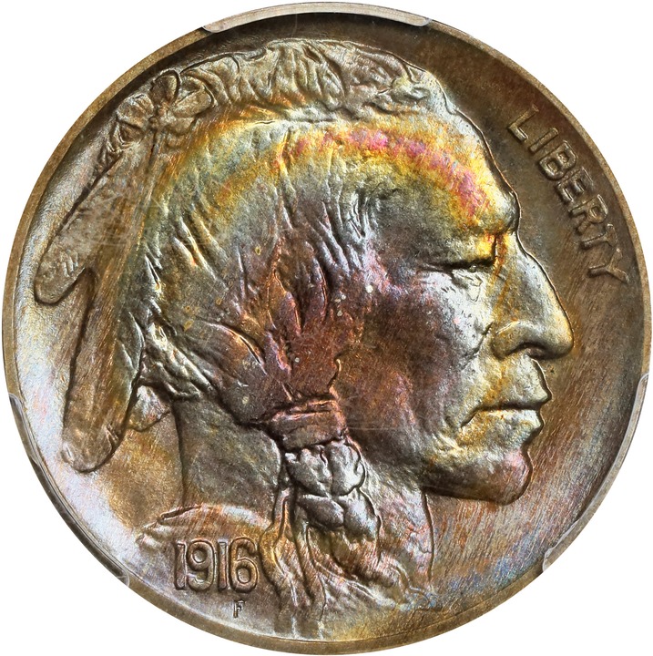 1916 5c Matte Finish PR66 CAC thumbnail 9