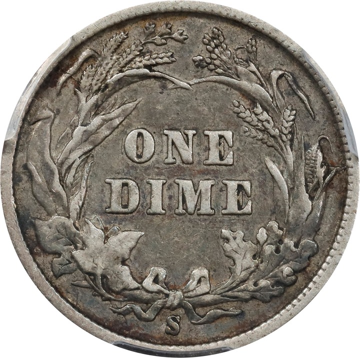 1896-S 10c VF30 thumbnail 2