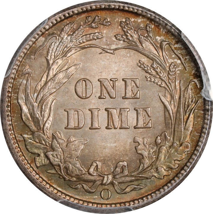 1908-O 10c MS65 thumbnail 2